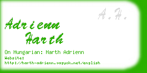 adrienn harth business card